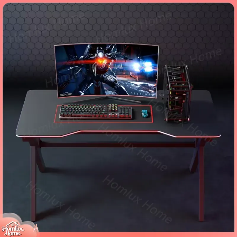 Desk Setup L Shaped - Bureau de jeu réglable en forme