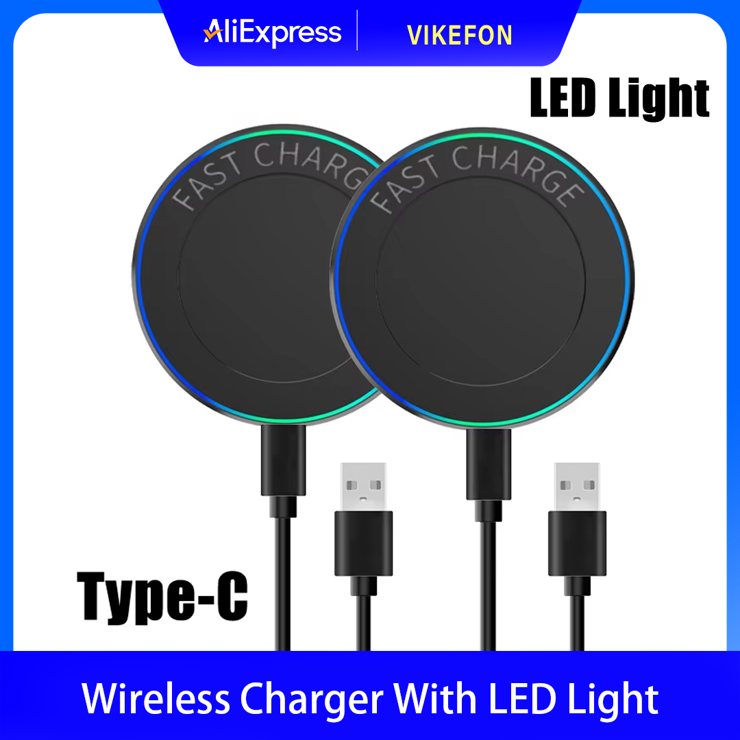 Desk Setup Lamp - Support de Chargeur Sans Fil Portable