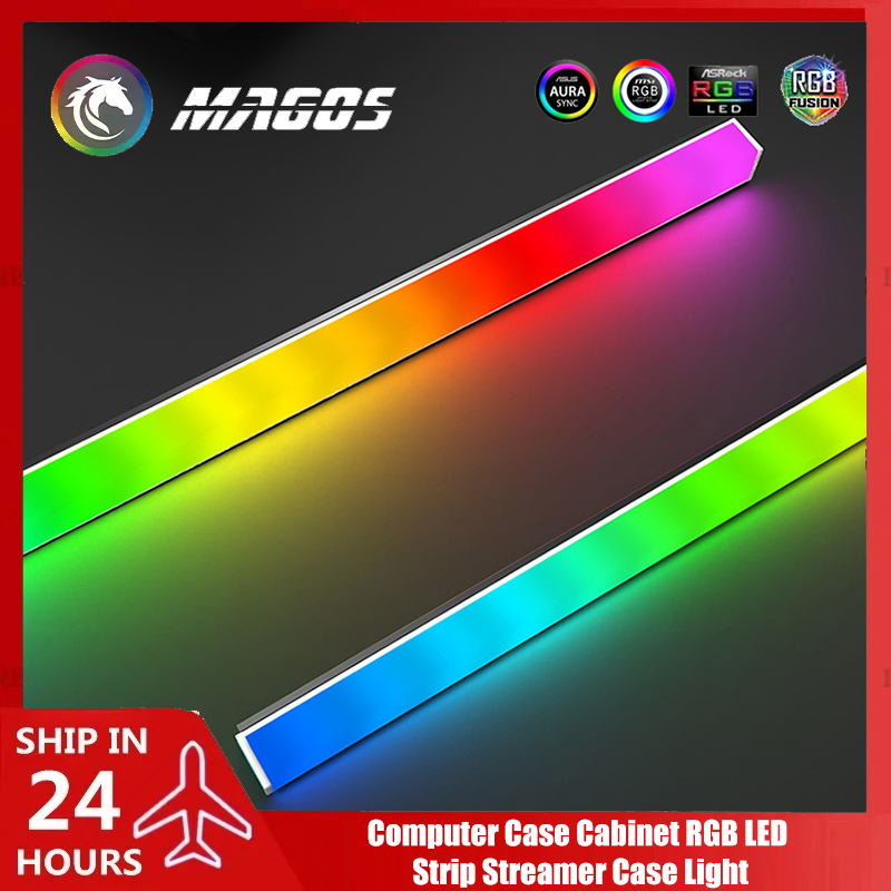 Desk Setup Lamp - Armoire d'ordinateur de bureau RGB LED