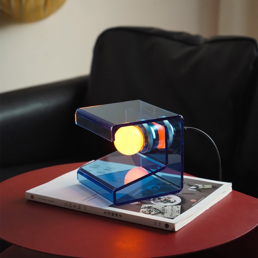 Lampe de table cube moderne en - Desk Setup Minimalist avis et prix