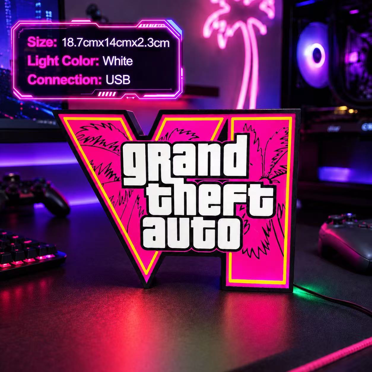 Nouvelle lumière d'ambiance US - Desk Setup Lamp avis et prix