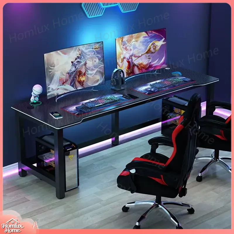 Bureau de jeu ergonomique en f - Desk Setup L Shaped avis et prix